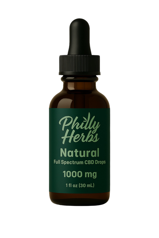 Natural Full Spectrum CBD Drops | 1000 mg