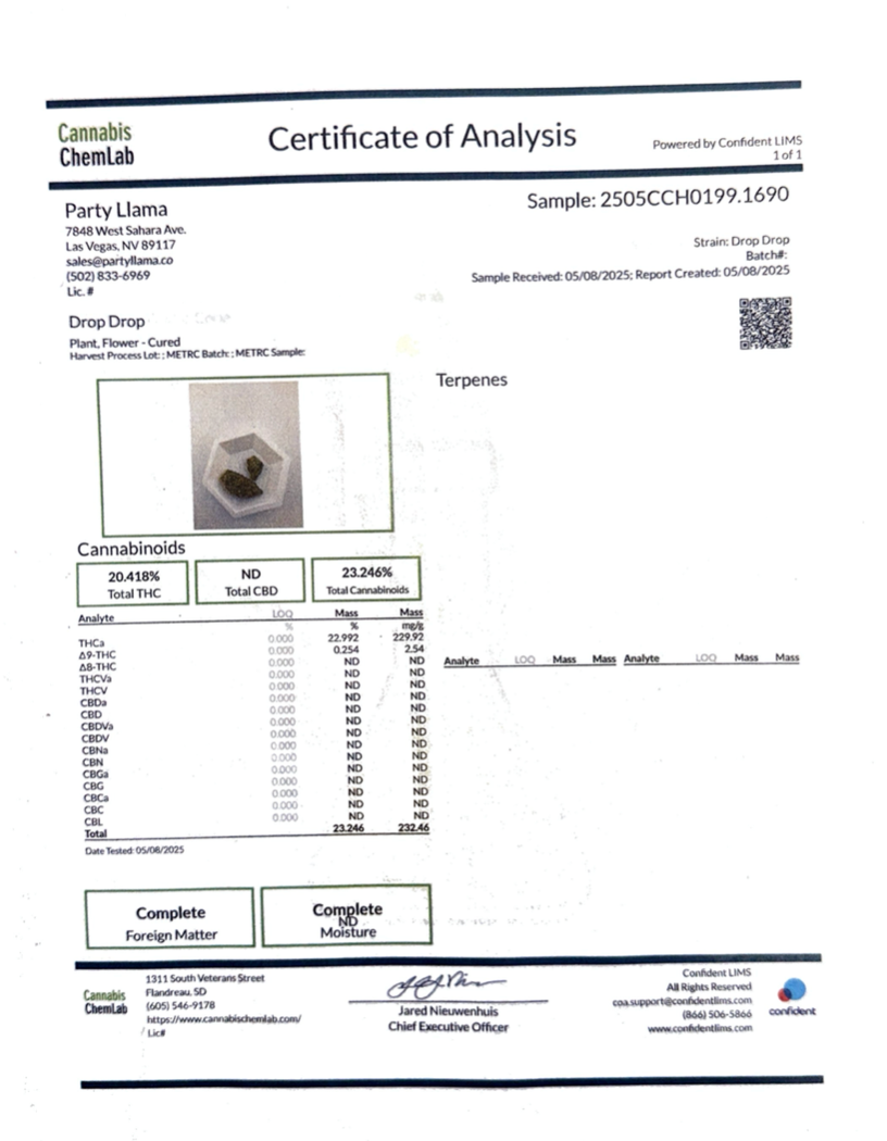 Hybrid THCA Prerolls