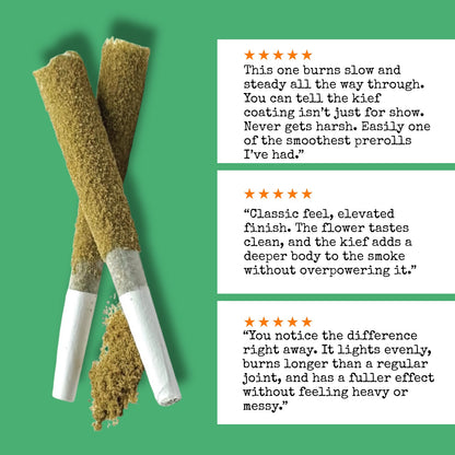 Caviar Joints – 0.5g (Kief on the Outside)