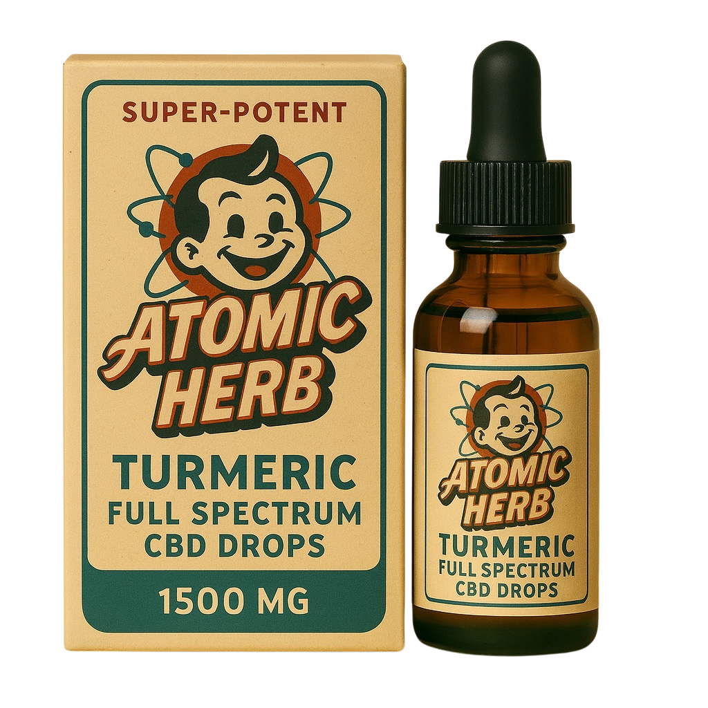 Turmeric Full Spectrum CBD Drops | 1500 mg
